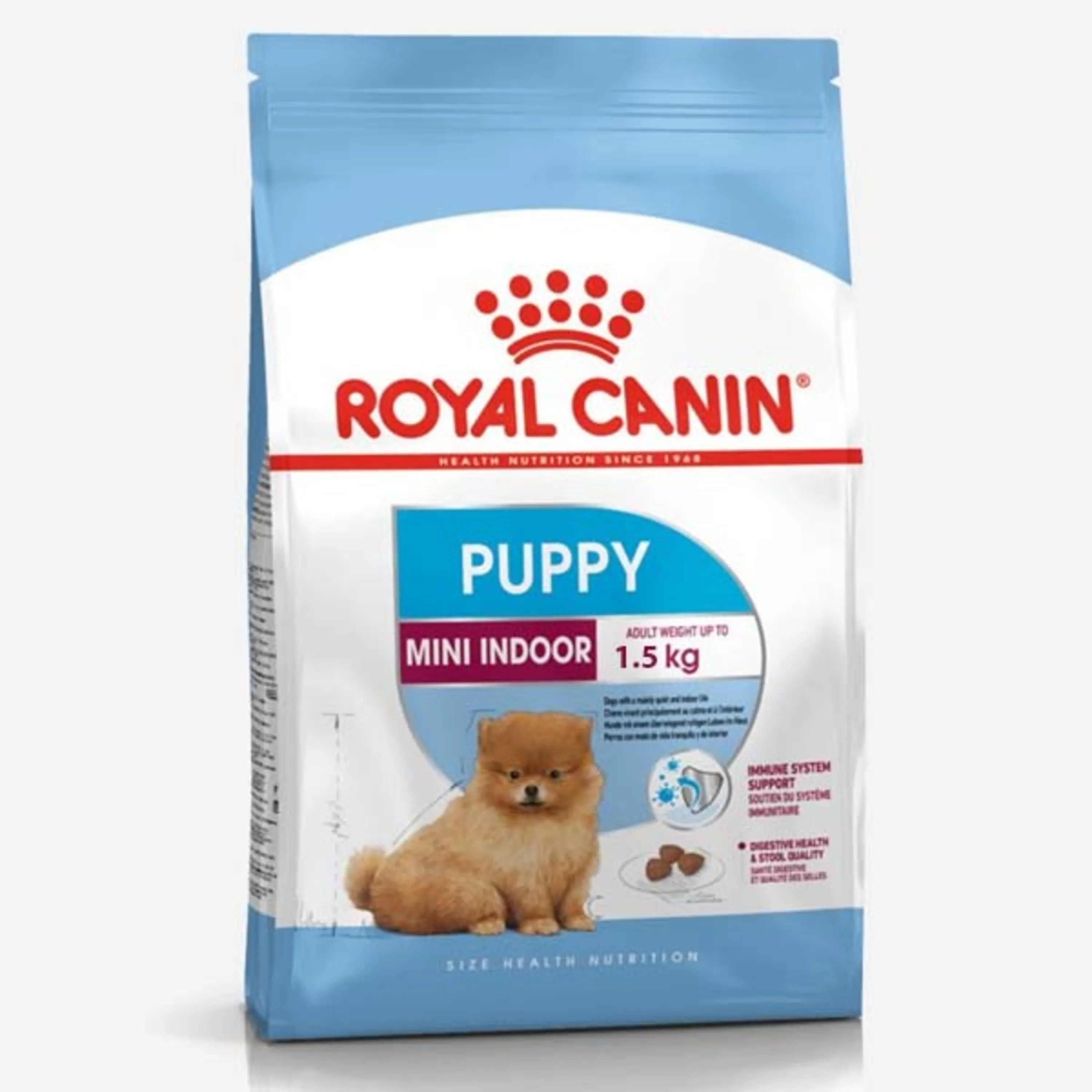 غذای خشک سگ مینی پاپی رویال کنین – Royal canin Mini Puppy وزن 1.5 کیلوگرم غذای خشک سگ مینی پاپی رویال کنین – Royal canin Mini Puppy وزن 1.5 کیلوگرم