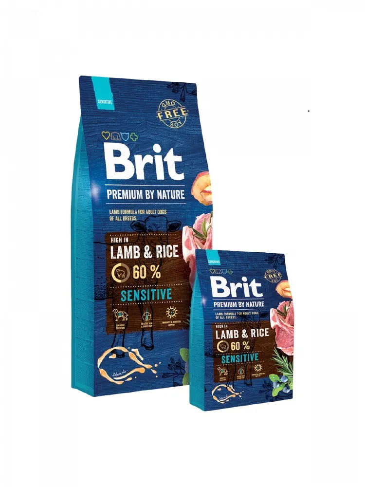 brit premium by nature sensitive lamb