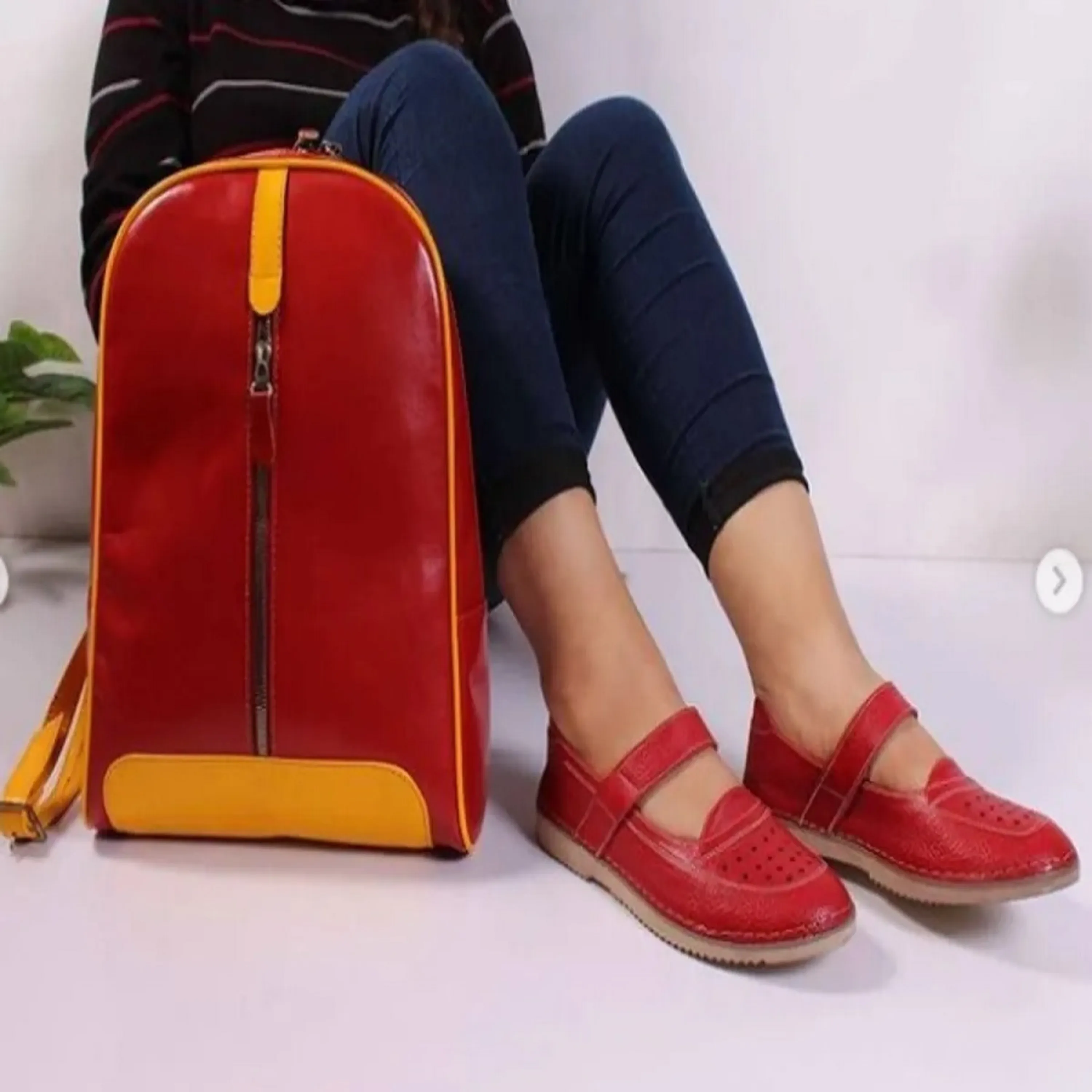 کفش چرم زنانه مدل کلارک کفش چرم زنانه مدل کلارک