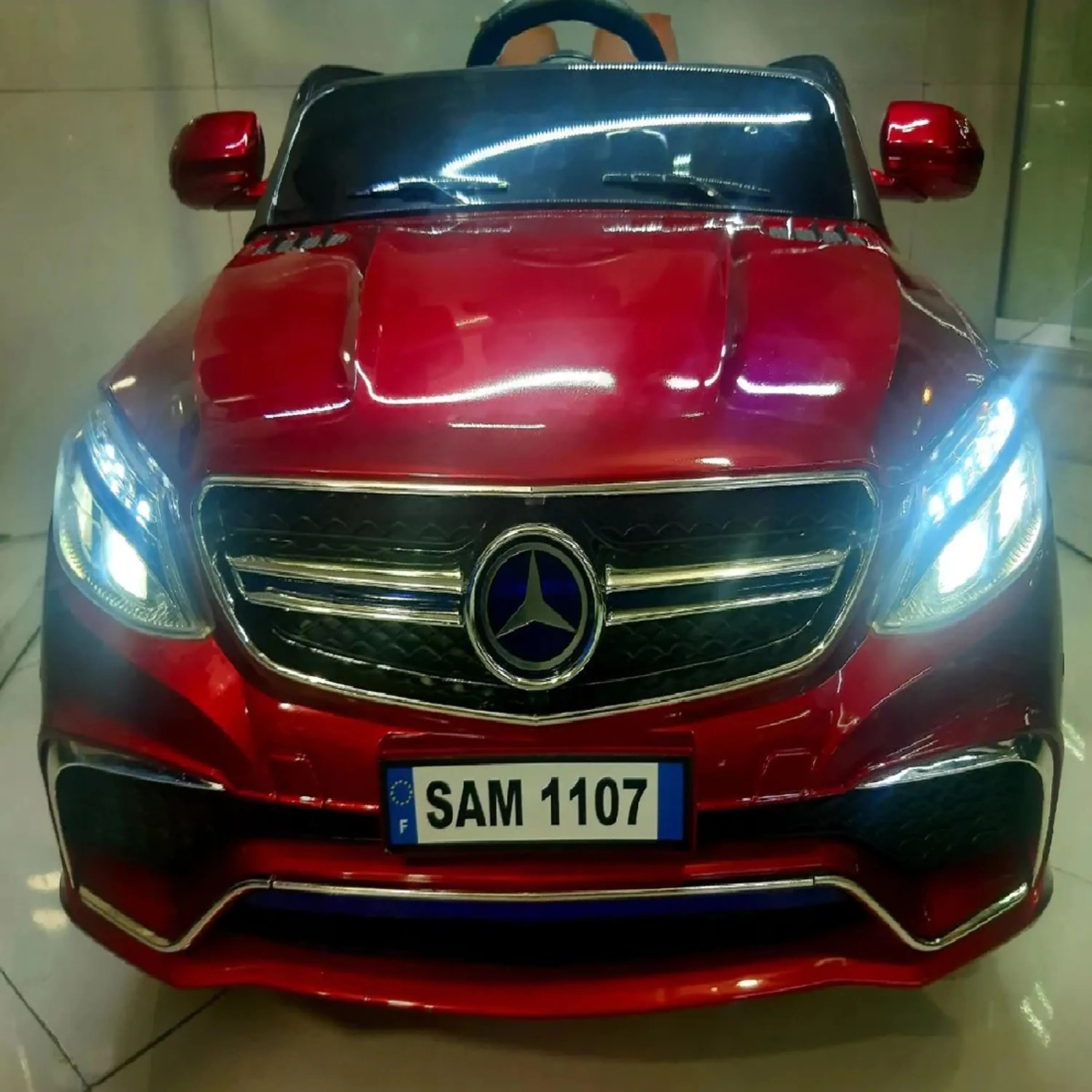 ماشین شارژی  BENZ   کد  1107 متالیک
