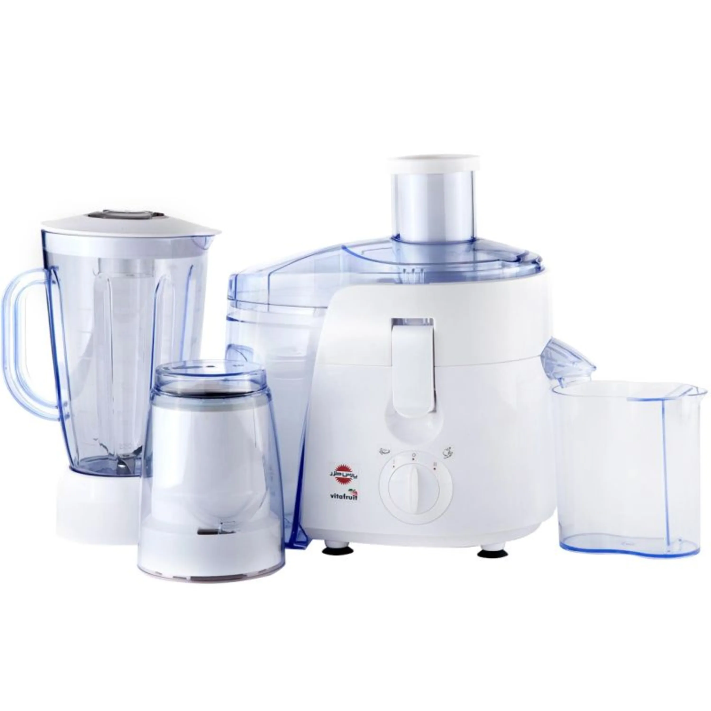 آبمیوه گیری پارس خزر مدل VitaFruit با پارچ پلاستیکی