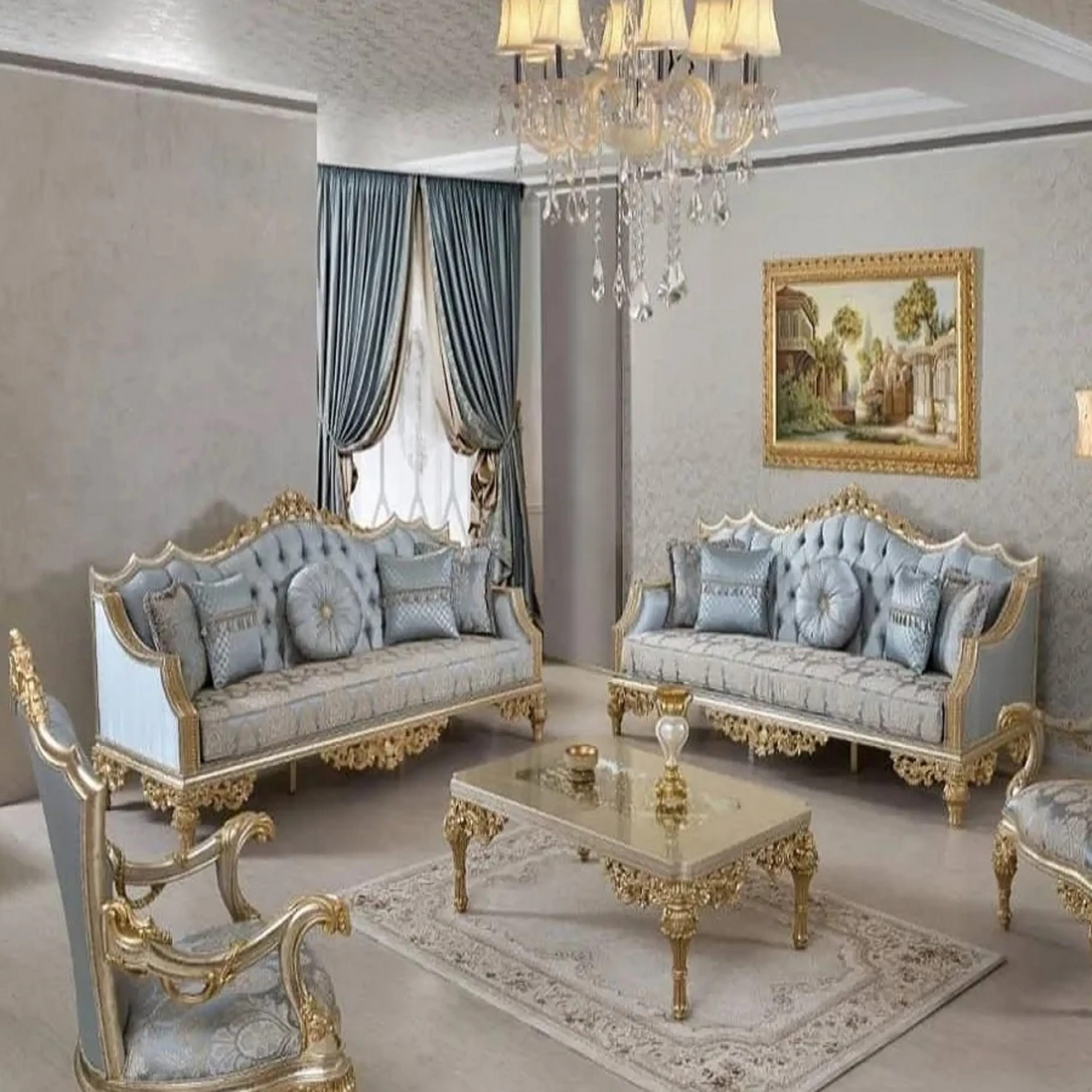 مبل کلاسیک مدل آبشاری