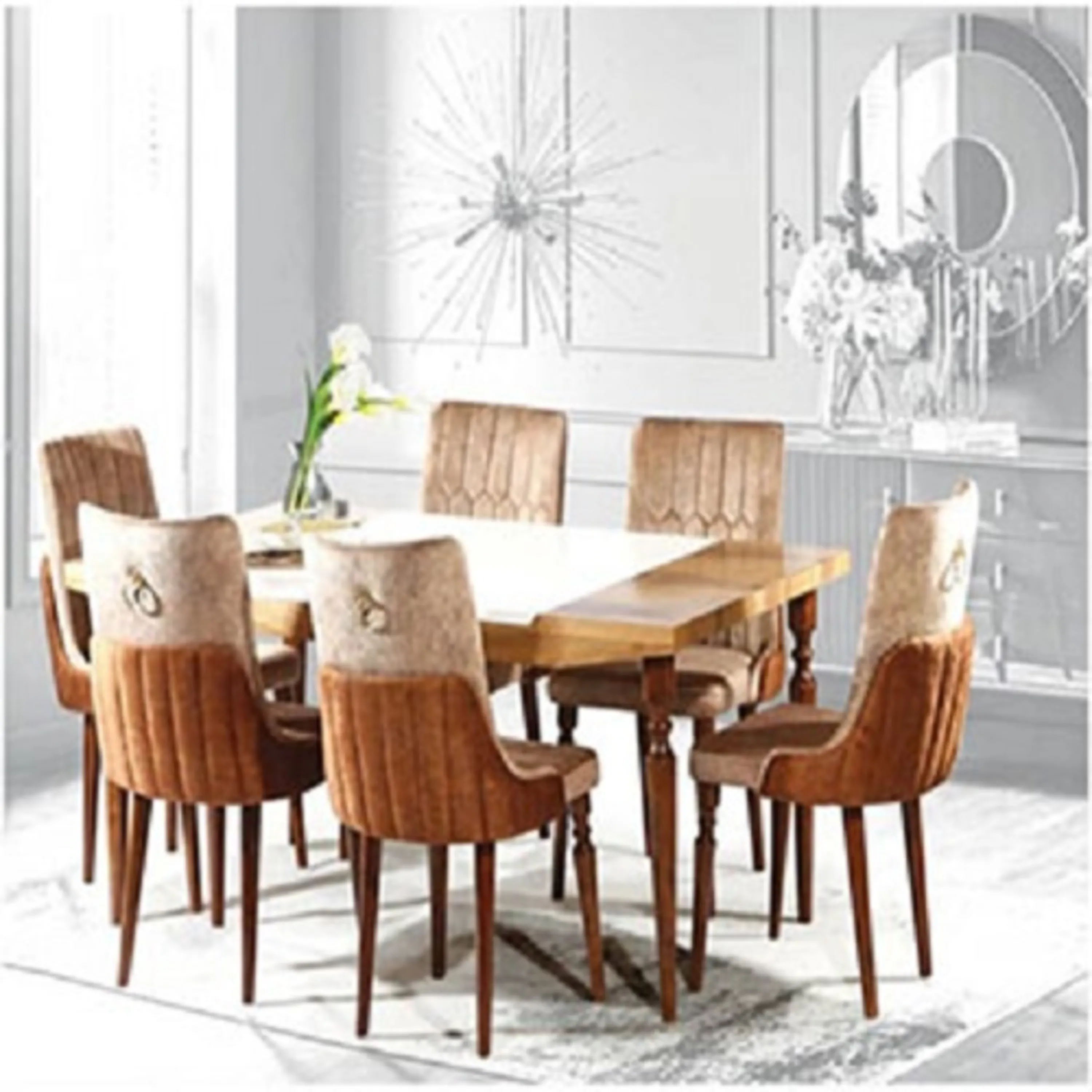 میز و صندلی ناهارخوری سارینا 4نفره